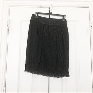 Black Lace Skirt!
